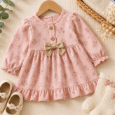 Pink baby dress